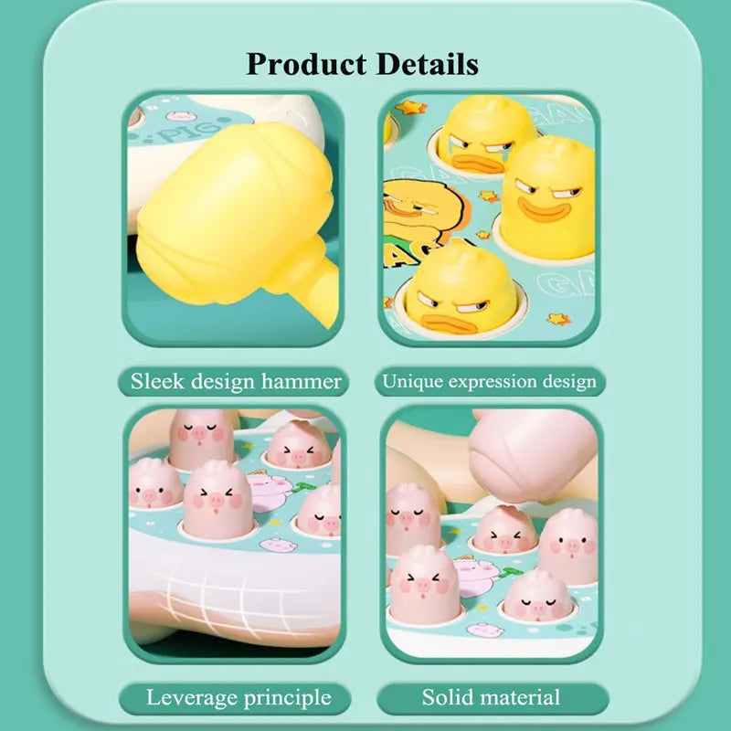 Pond Pals Hammer & Pop Game | Montessori Toddler Toy (Ages 1–3)