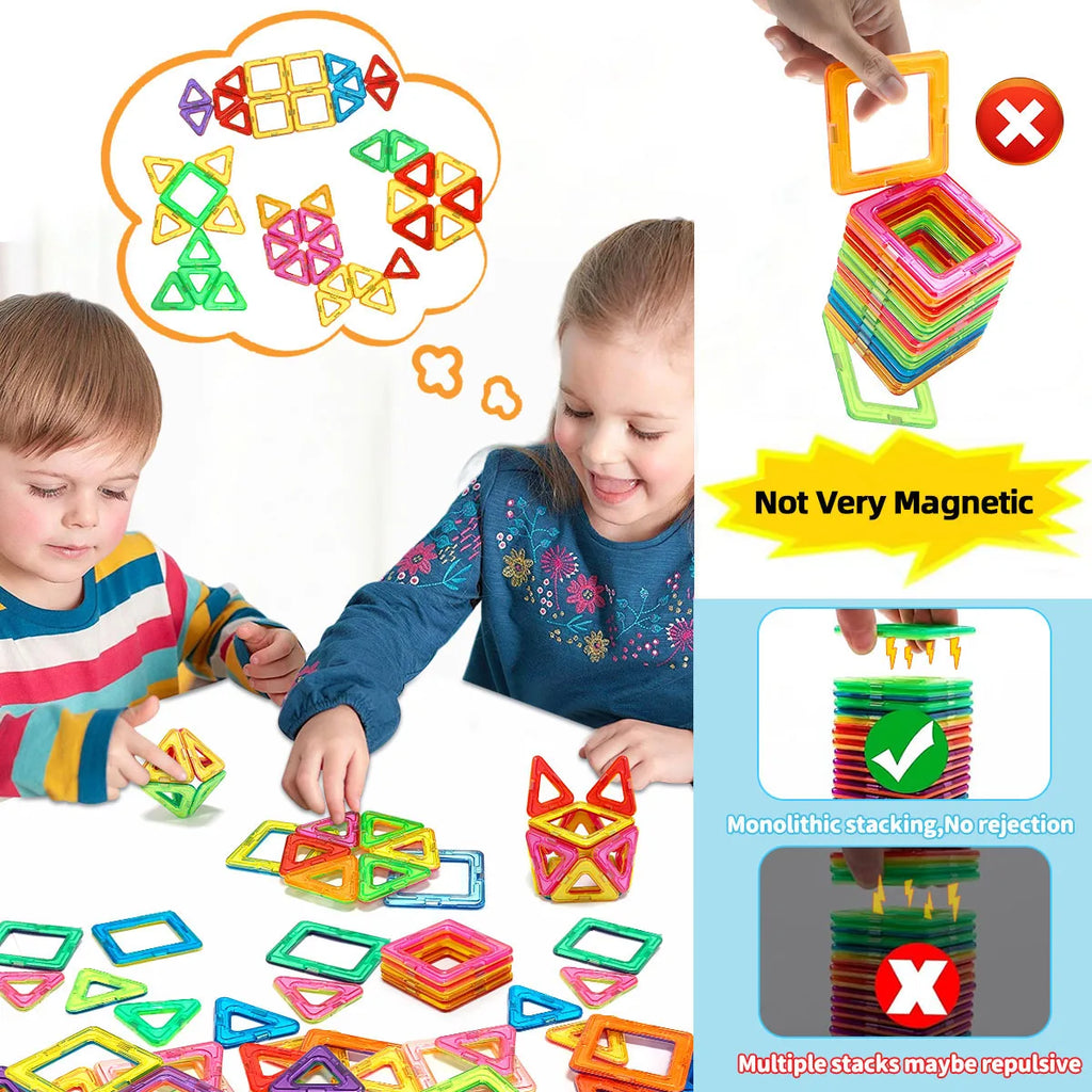 Northern Builders Magnetic Tiles | STEM Construction Set (Ages 4–12)