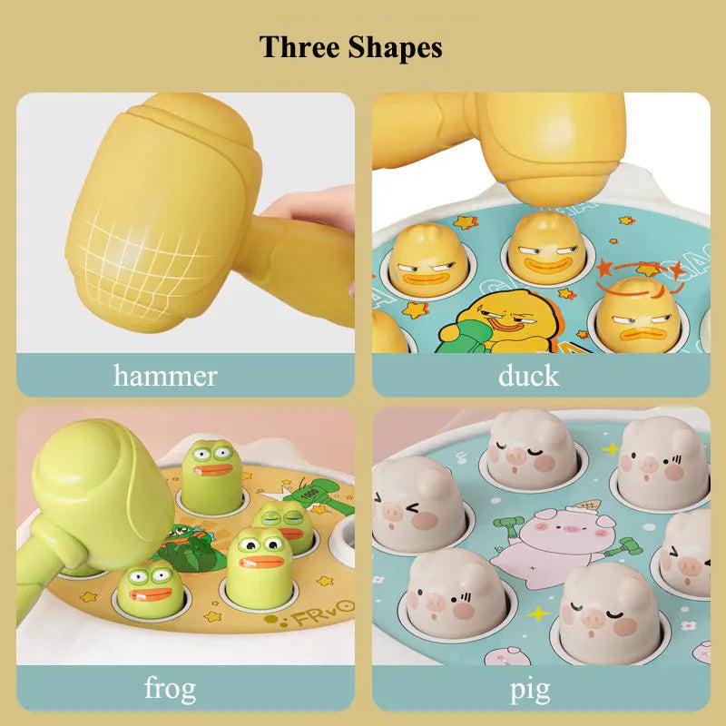 Pond Pals Hammer & Pop Game | Montessori Toddler Toy (Ages 1–3)