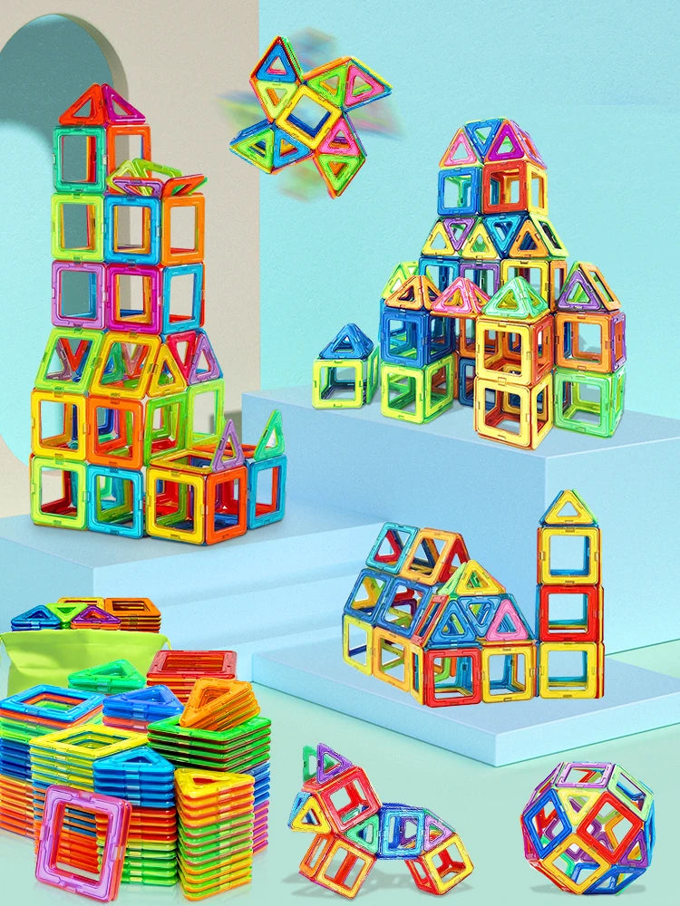 Northern Builders Magnetic Tiles | STEM Construction Set (Ages 4–12)