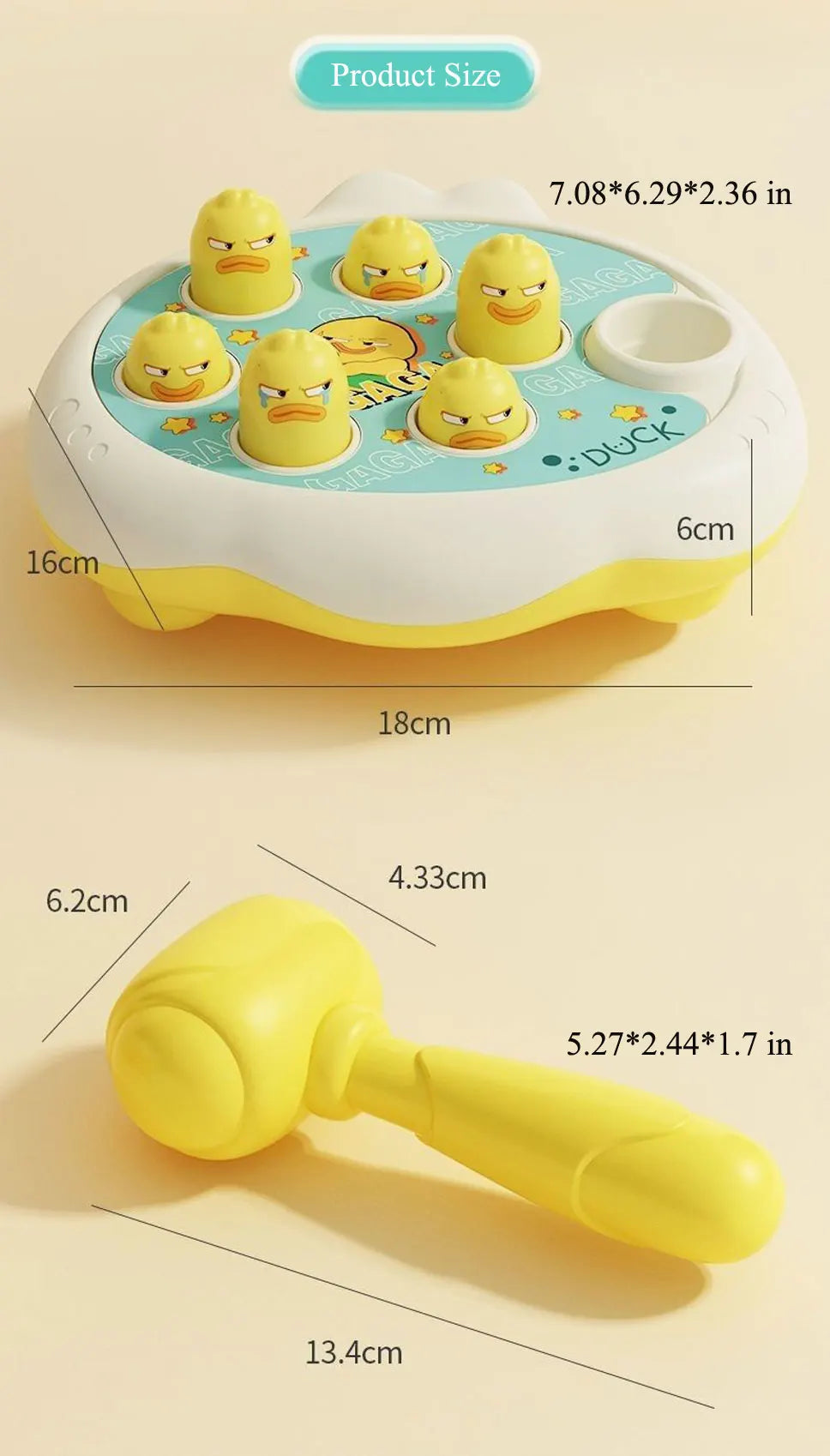 Pond Pals Hammer & Pop Game | Montessori Toddler Toy (Ages 1–3)