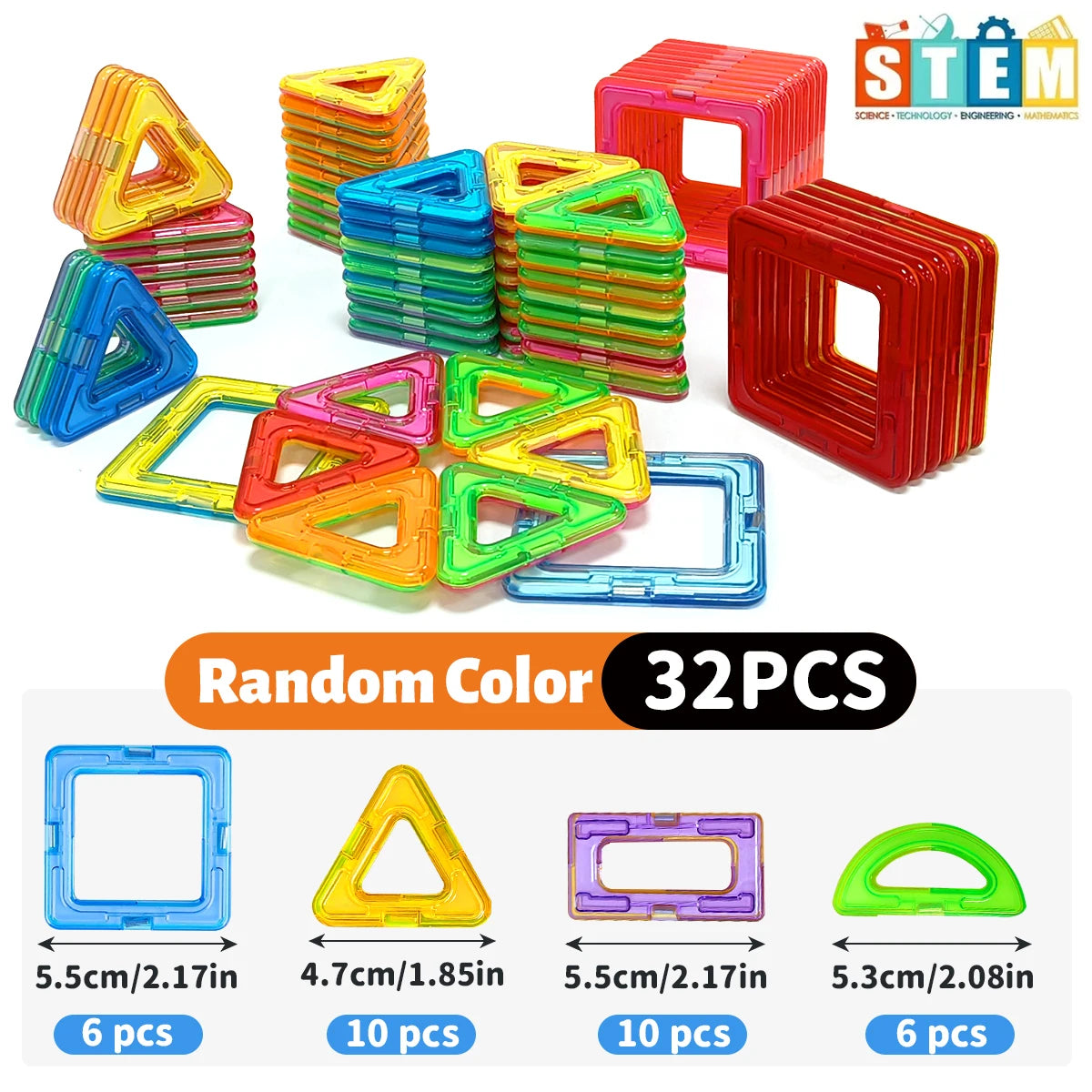 Northern Builders Magnetic Tiles | STEM Construction Set (Ages 4–12)