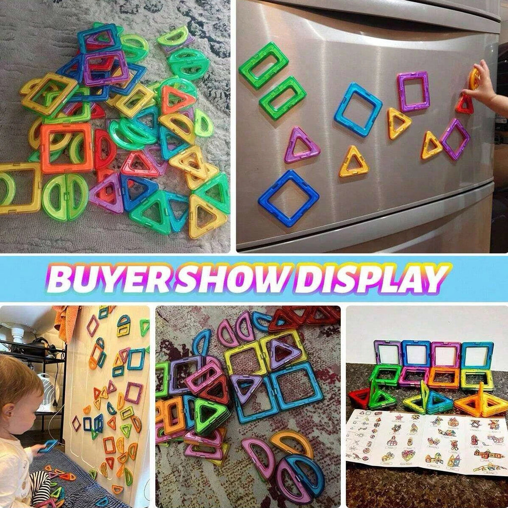 Northern Builders Magnetic Tiles | STEM Construction Set (Ages 4–12)