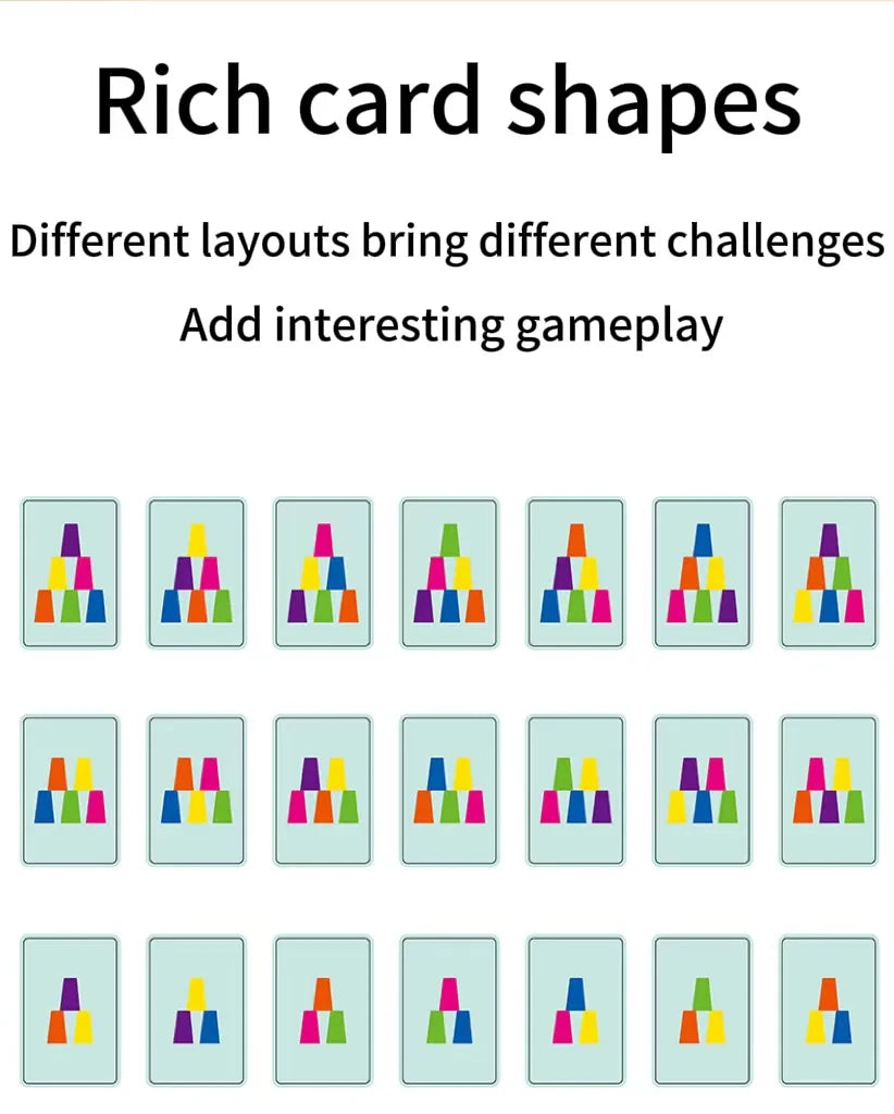 Quick-Stack Colour Cup Challenge | Family Speed Game (Ages 3+)